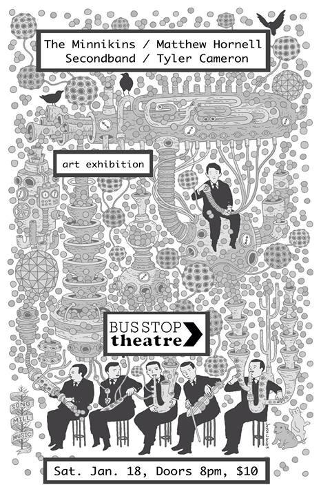 the minnikins bus stop theatre poster