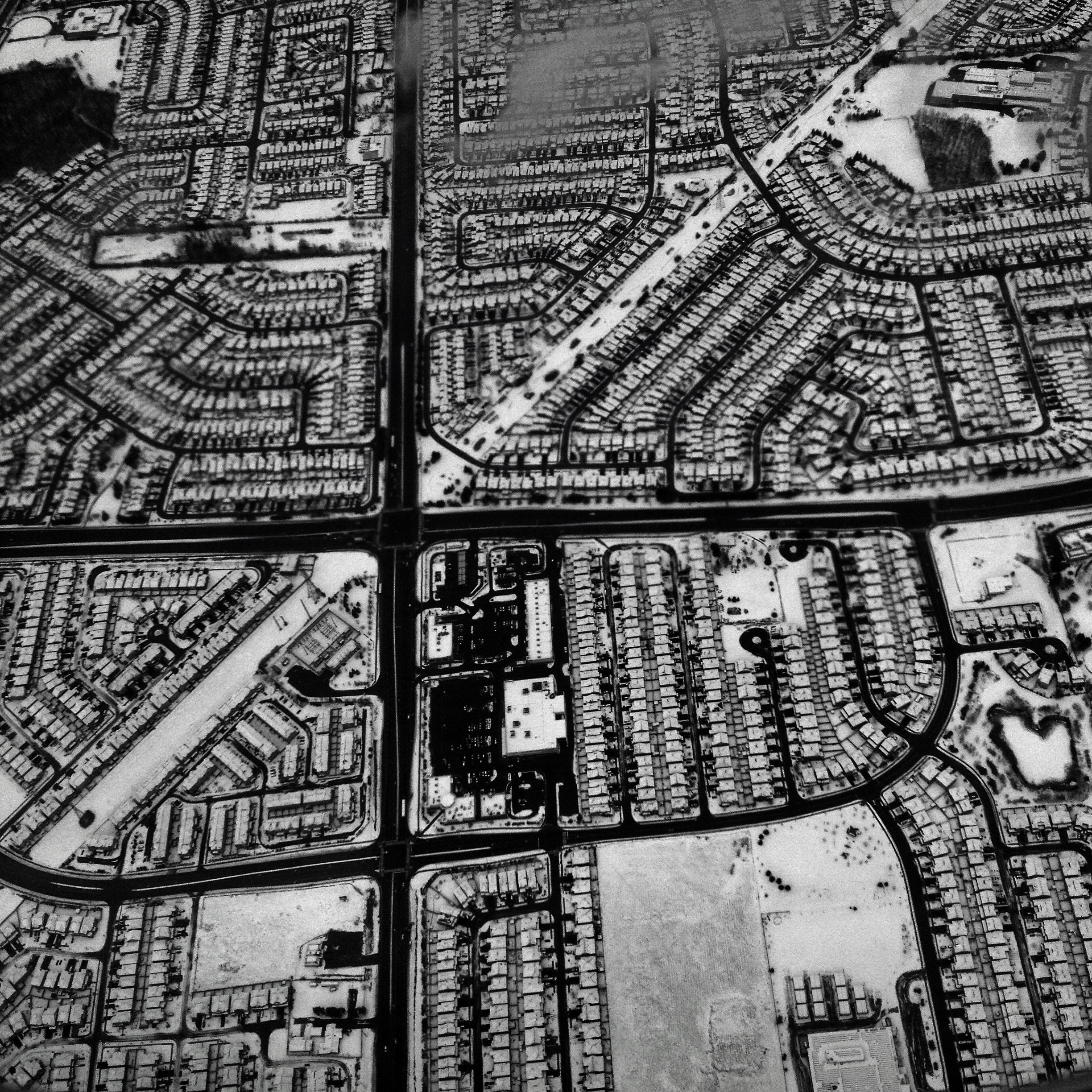 toronto from plane winter 2016