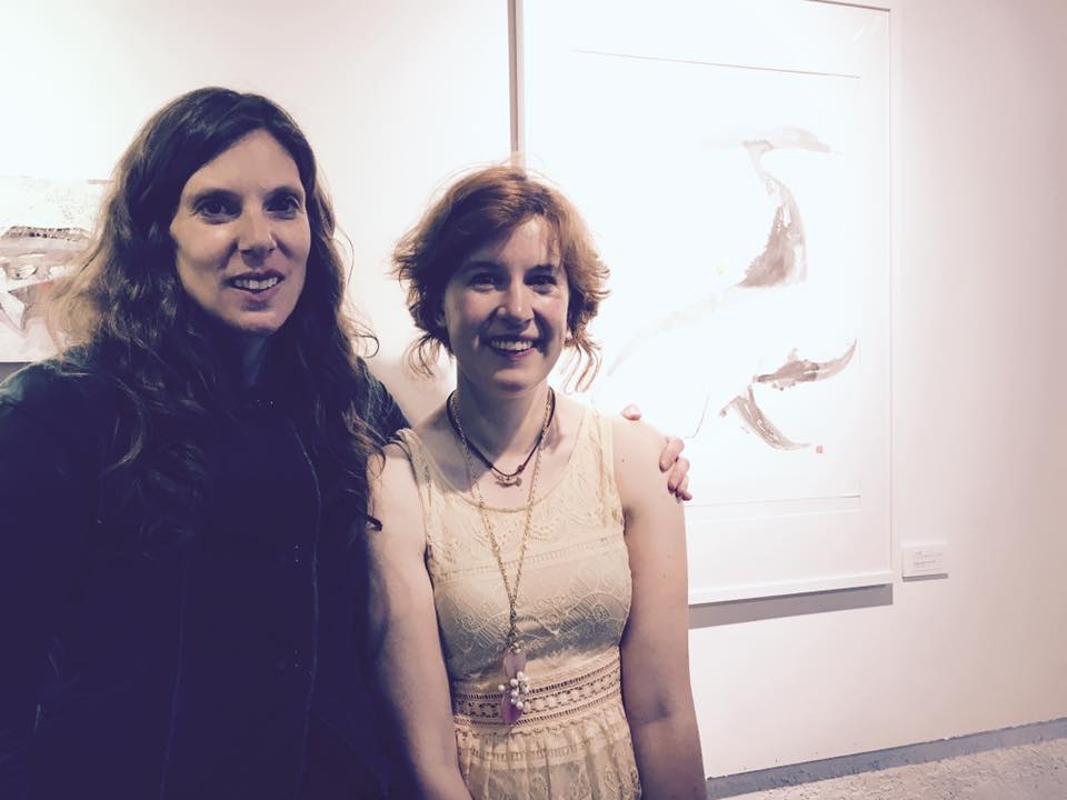 agne and ruth at opening